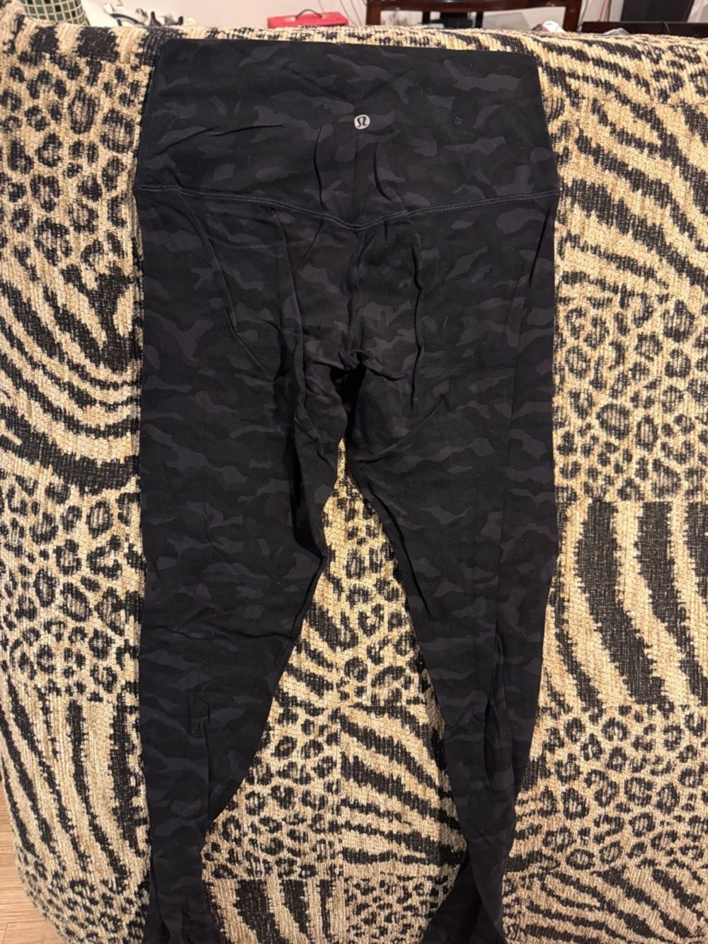 lululemon athletica Black Camo High-Rise Leggings